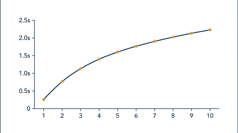 Hick's Law dictates that decision time increases logarithmically as the number of interface choices expands.
