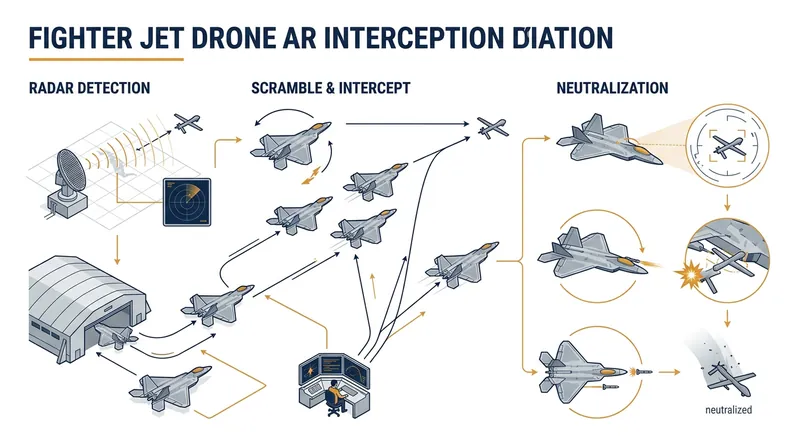 Radar operators tracked the incoming targets before authorizing the F-16s to engage.
