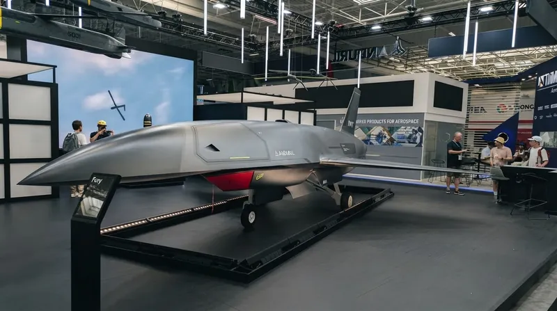 The YFQ-44A Fury is one of two designs selected for the first increment of the Air Force's Collaborative Combat Aircraft program.