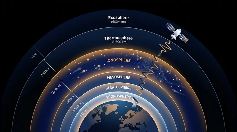 The ionosphere's free electrons refract GPS radio signals, causing the largest source of positioning error.