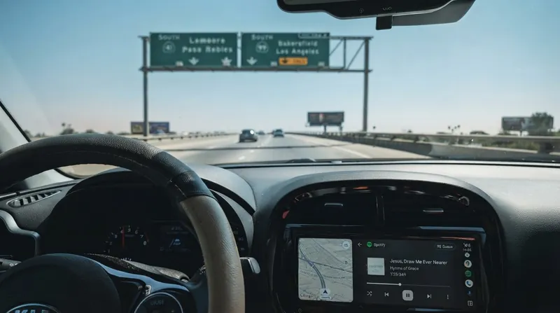 MapQuest recently added Android Auto support, allowing drivers to project the surveillance layer onto their dashboard.