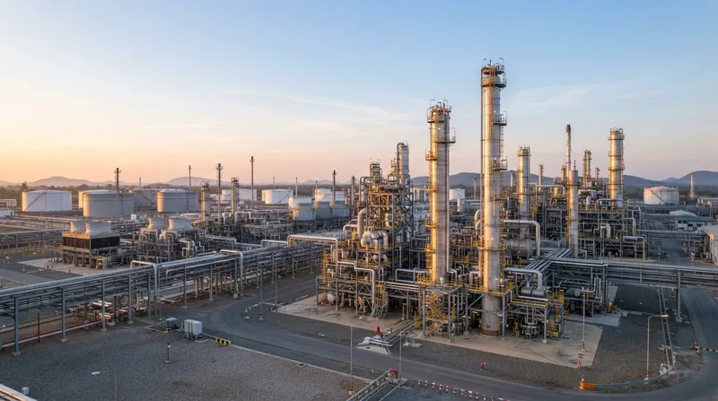 Illustration: Coking units bypass desulfurization by using extreme heat to thermally destroy residual fuel oil.