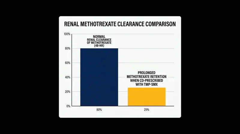 Co-administration severely delays the renal elimination of methotrexate.