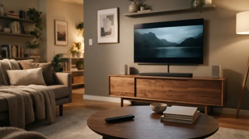 Illustration: The physical constraints of modern flat-panel televisions leave no room for the powerful amplifiers required to reproduce cinematic dynamic range.