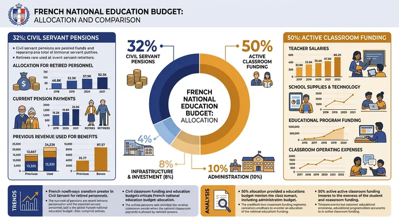 A recent finance ministry report revealed that nearly a third of the national education budget is consumed by legacy pension obligations.