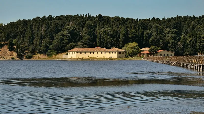 The protected Zvërnec wetlands in southern Albania, the proposed site for a luxury tourism development that sparked the initial protests.