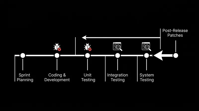Catching logical flaws before coding begins eliminates the technical debt of retrofitting security.