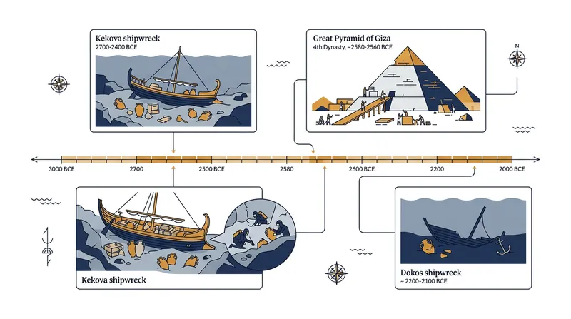 The Kekova shipwreck pushes the physical record of maritime trade deep into the Early Bronze Age.