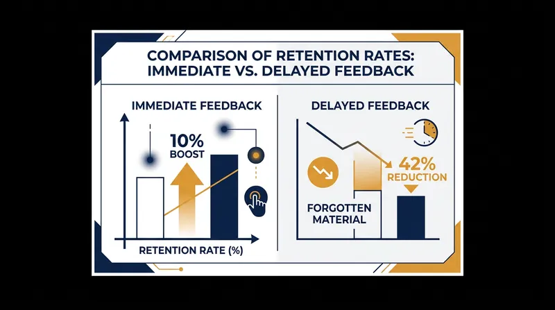 Delayed feedback acts as a secondary spaced retrieval event, multiplying the retention premium.