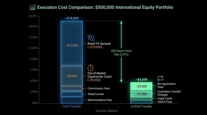 Retail foreign exchange spreads account for the majority of capital destruction during cash liquidations.