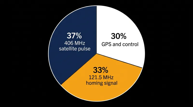 The continuous analog homing signal consumes roughly a third of the device's total battery capacity.