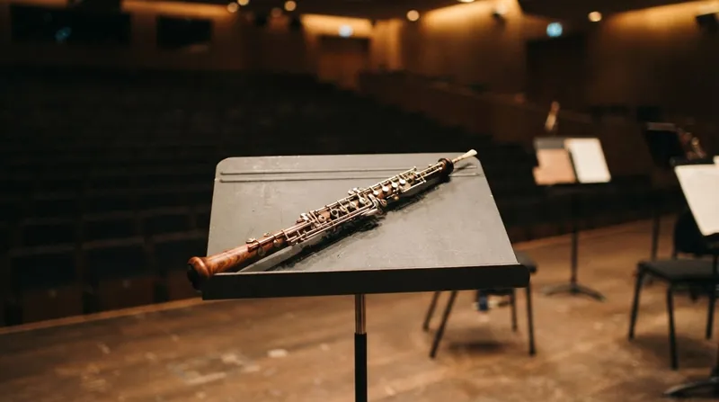 Illustration: The oboe sounds the initial A, establishing the baseline frequency for the entire ensemble.