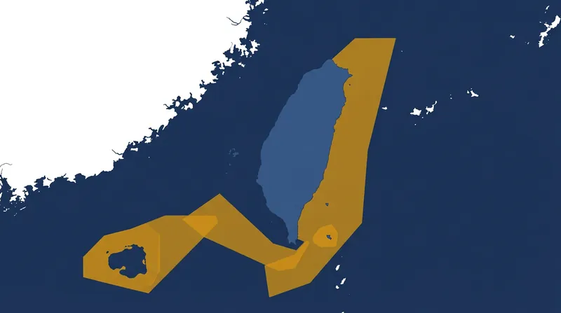 The Chinese vessels operated simultaneously off Taiwan's eastern, southern, and southwestern coasts, as well as near the Pratas Islands.