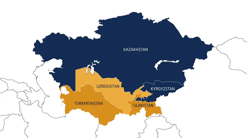 The C5+1 diplomatic framework connects the United States with the five Central Asian republics.