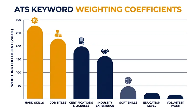 ATS platforms heavily weight hard skills and exact job titles, making parsing errors in these sections particularly damaging.