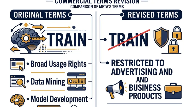 The critical difference between Meta's initial terms and the revised version published on October 17.