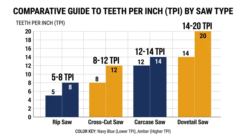 Rip saws utilize fewer teeth and larger gullets to clear the long shavings produced when cutting parallel to the grain.
