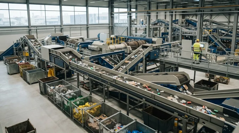 Illustration: EQT plans to invest heavily in modernizing Cleanaway's physical infrastructure and sorting technologies.