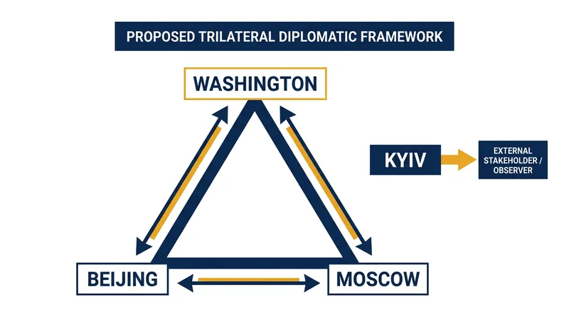 The Russian proposal structurally excludes Ukrainian officials from the negotiating table.