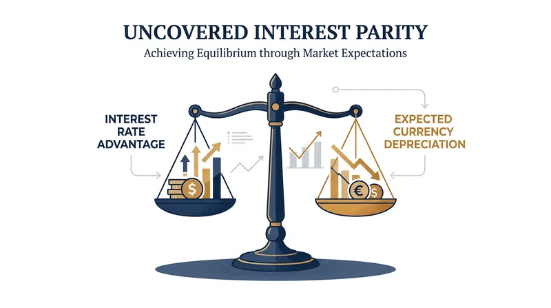 In theory, higher interest rates should be perfectly offset by currency depreciation, resulting in a net return of zero.