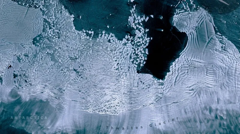 Marine-terminating glaciers are vulnerable to structural collapse as warming ocean currents erode their protective ice shelves from below.