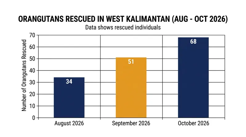 Rescue centers have seen a sharp influx of displaced orangutans as the dry season fires intensify.
