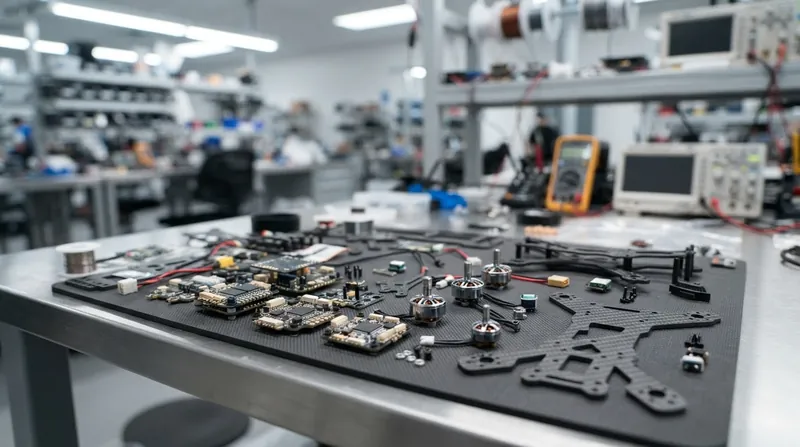 Illustration: The component-level squeeze directly impacts international aerospace companies that source affordable parts from Chinese suppliers.