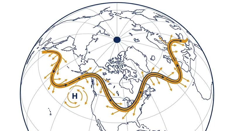 Rossby waves disperse the thermal energy generated by sinking air, preventing the subtropics from overheating and maintaining the inversion's stability.