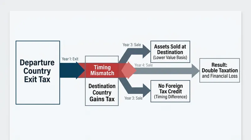 Without specific treaty step-up provisions, expatriates risk paying capital gains taxes twice on the same historical appreciation.