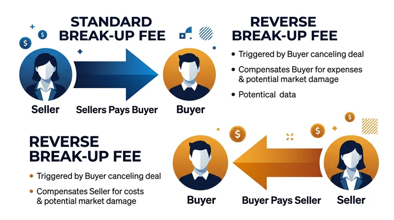 While standard fees protect the buyer, reverse fees ensure the seller is compensated if the buyer cannot close.