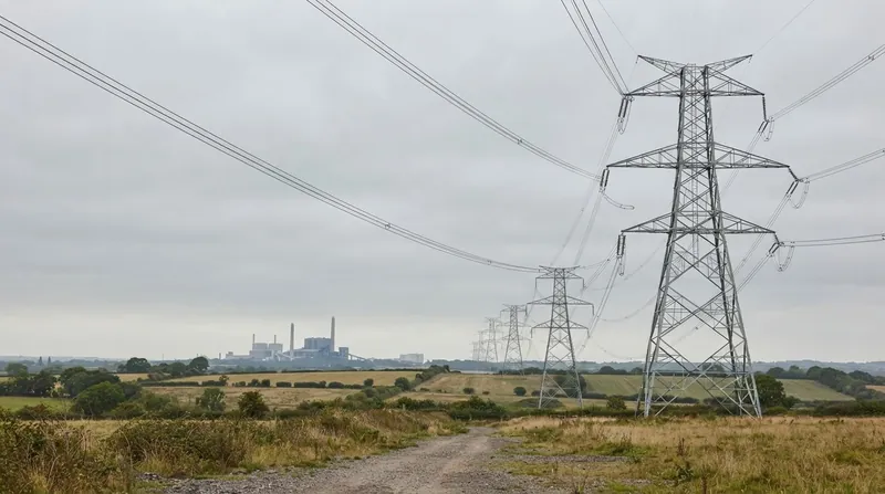 Illustration: Local grid operators are struggling to supply the tens of megawatts required by new AI data centers.