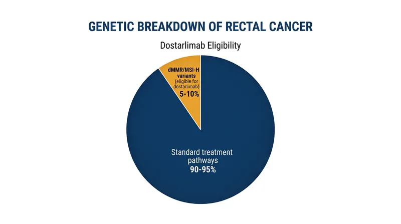 Only 5 to 10 percent of rectal cancers carry the specific genetic mutation required for the immunotherapy to be effective.
