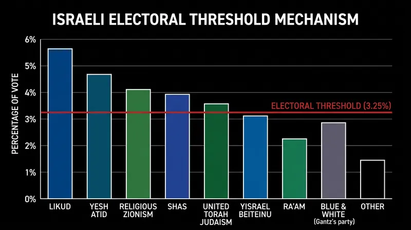 Parties that fail to secure 3.25 percent of the national vote receive zero seats, discarding their voters' ballots.