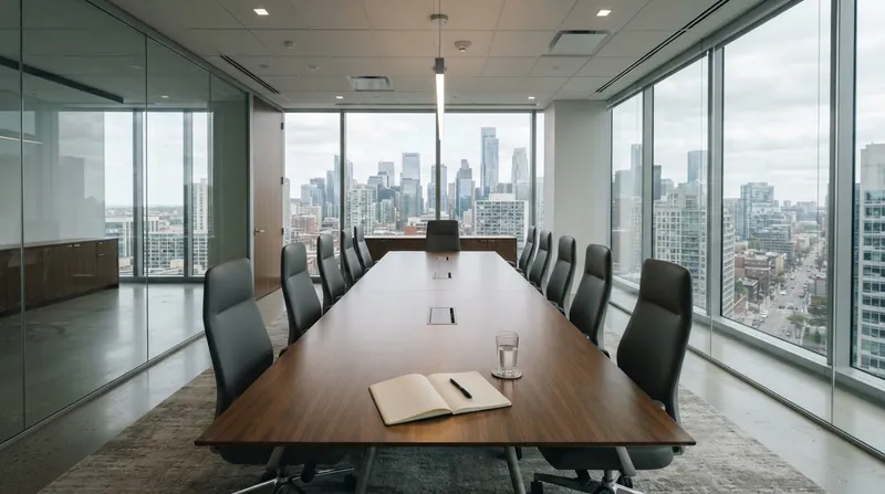 Illustration: The recording device was discovered in an executive conference room used for highly confidential strategic discussions.