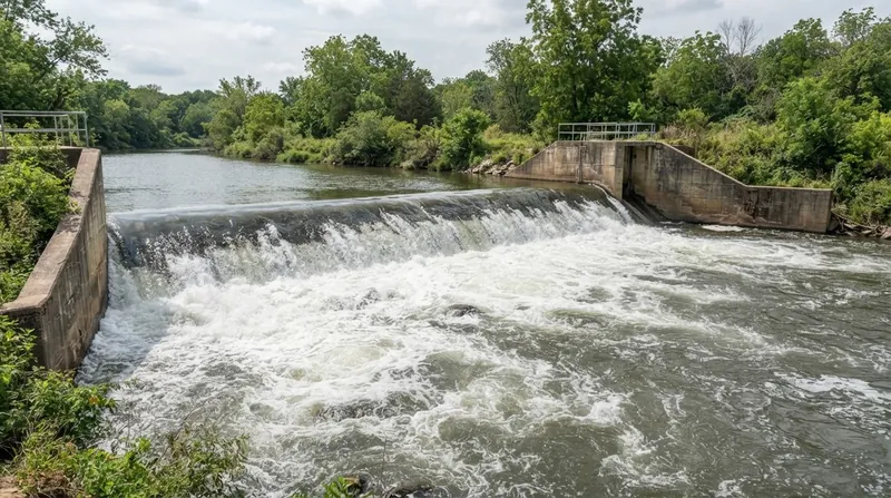 Illustration: The highly aerated water in the boil zone lacks the density to support a human body or a standard life jacket.