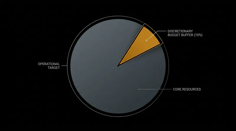 Granting managers independent spending power equal to just 10 percent of their targets acts as a psychological buffer.
