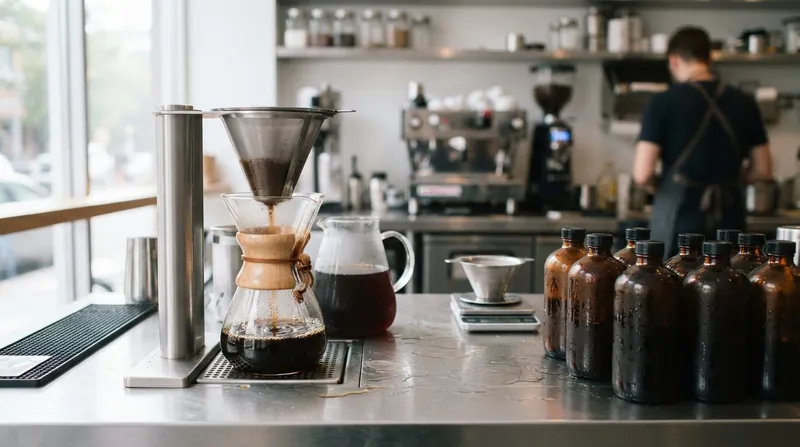 Illustration: Sealed nitro cold brew kegs create an anaerobic environment that can harbor dangerous spore-forming bacteria if left unrefrigerated.