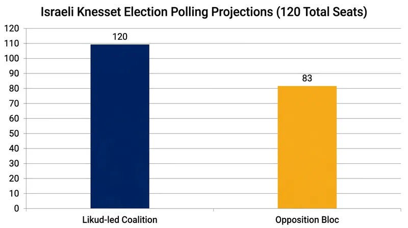 Polling indicates a tight race for the 61 seats required to form a governing coalition.