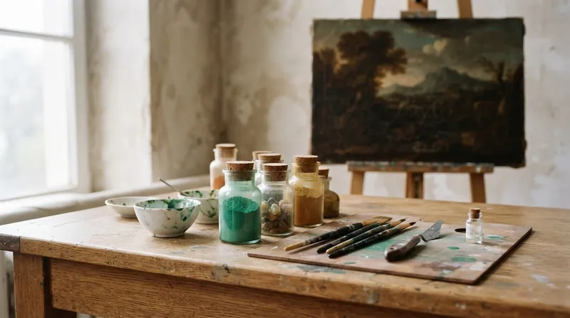 Illustration: Digital reconstructions allow art historians to view Renaissance landscapes as the artists originally intended them to be seen.