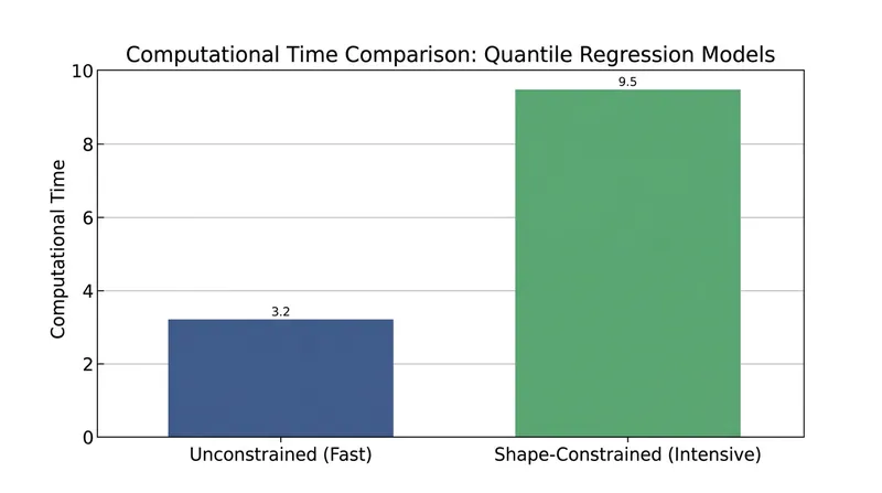 Enforcing non-negative constraints across multiple percentiles exponentially increases the computational burden of the optimization algorithm.