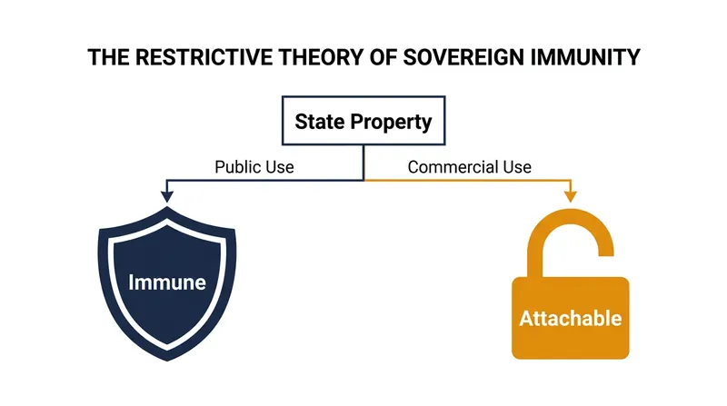 Under the restrictive theory of sovereign immunity, foreign states lose protection when engaging in commercial activity.