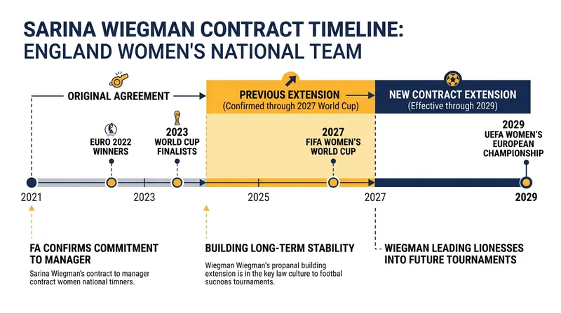 Wiegman's new deal extends her tenure past the 2027 World Cup and through the 2029 European Championship.