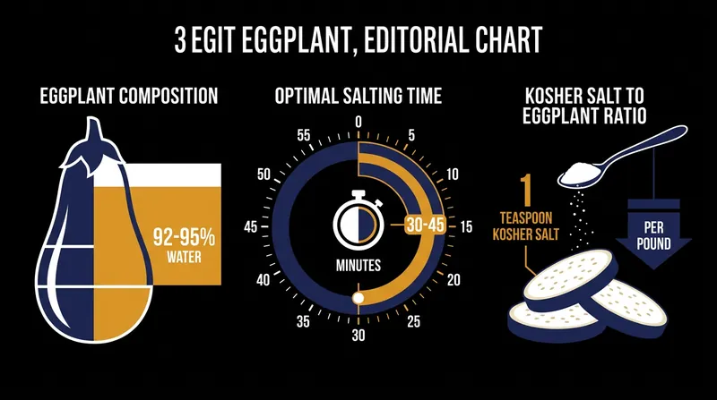 The optimal metrics for engineering a denser, less absorbent eggplant.