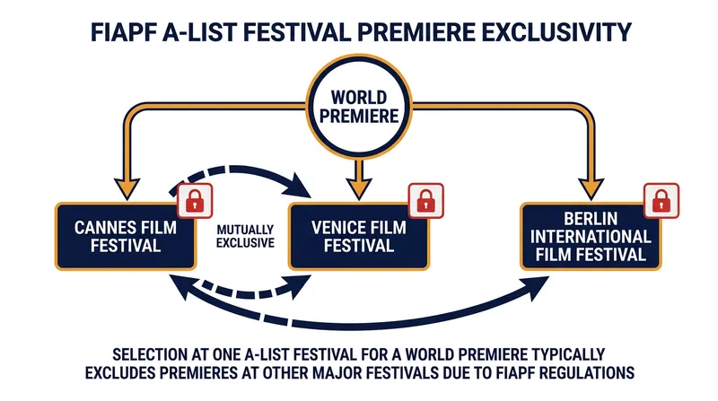 How FIAPF exclusivity rules force a zero-sum choice for a film's international debut.