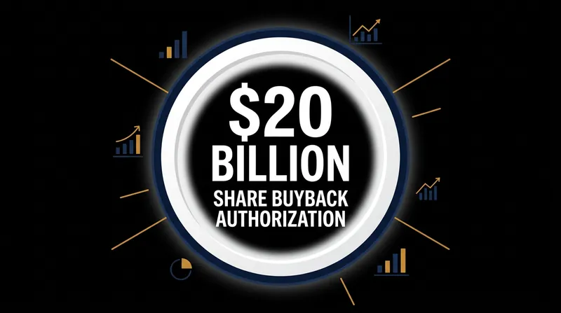The company's board authorized a massive new capital return program to support the stock.