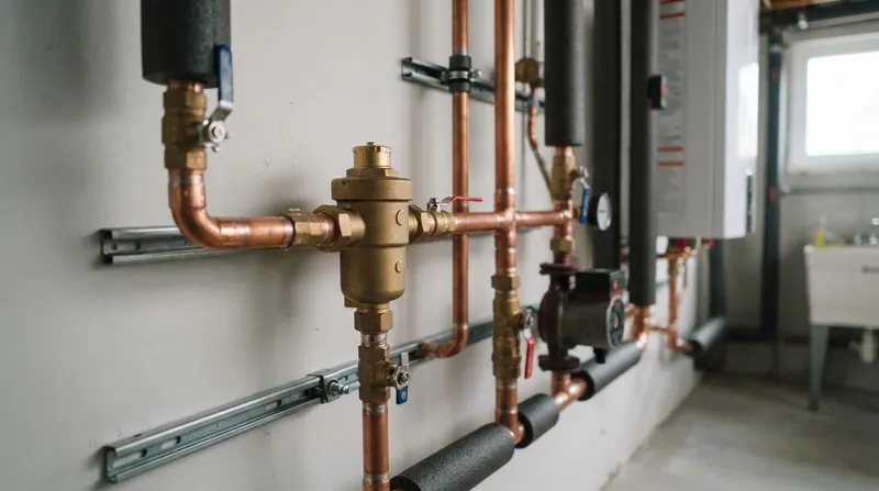 Illustration: Installed at the point of highest temperature and lowest pressure, a separator permanently breaks the air-lock cycle.