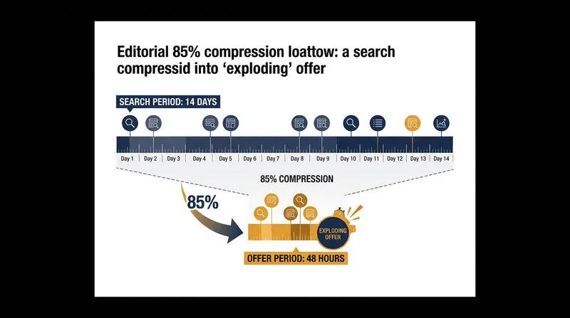 An exploding offer eliminates 85 percent of the standard time required to secure competing bids.