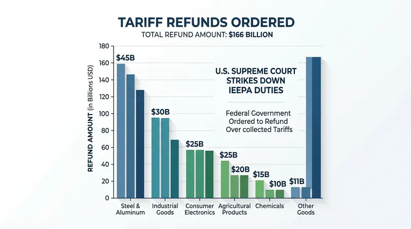 The administration previously faced a massive refund order after the Supreme Court struck down its IEEPA tariffs.
