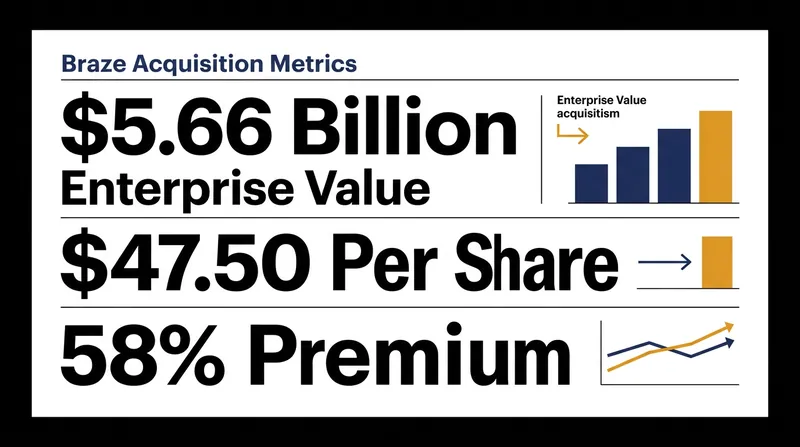 The all-cash transaction delivers a 58 percent premium to Braze shareholders.