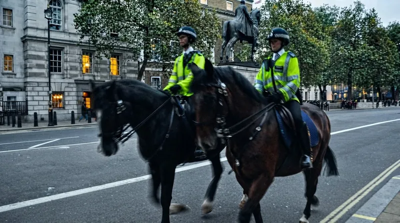The two suspects were detained in Westminster under the National Security Act 2023.